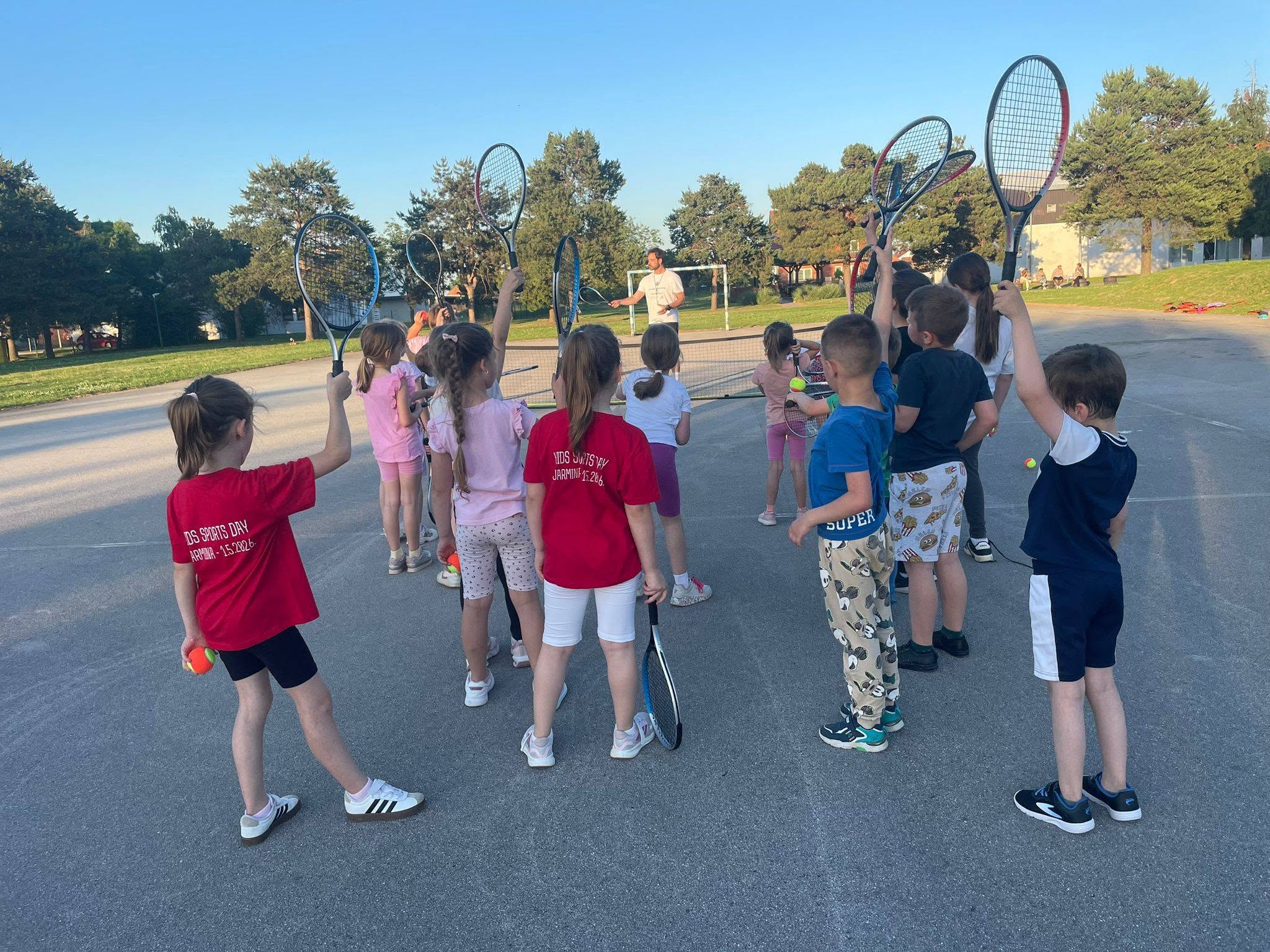 Sports school exercises