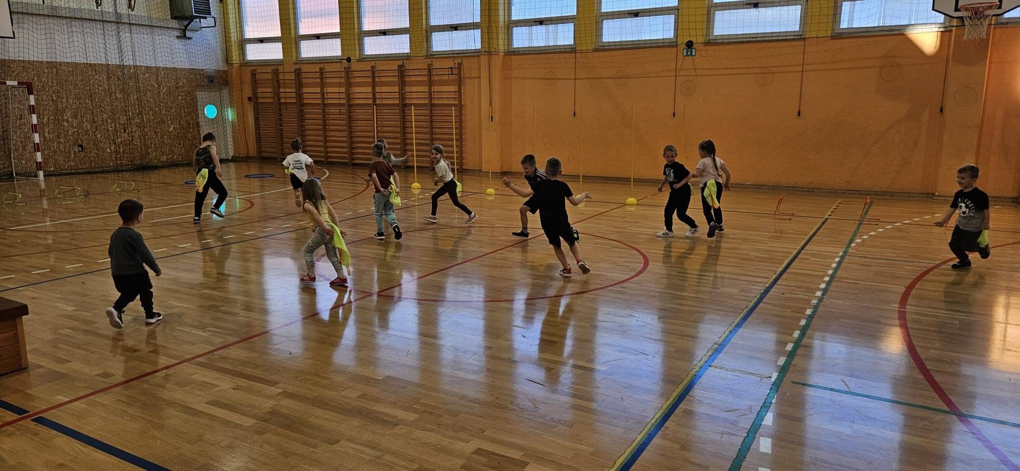 Sports school participants