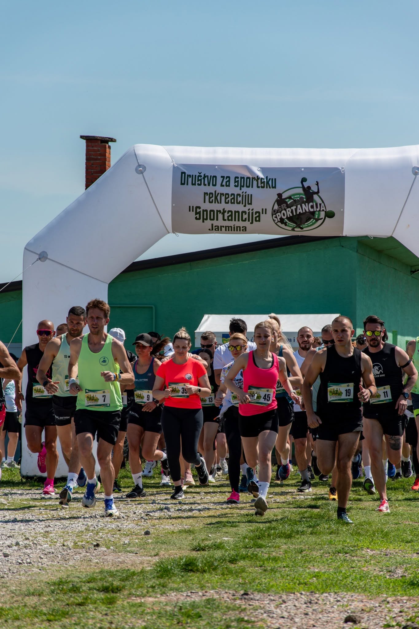The first Sportancija recreational race, 1 May 2025